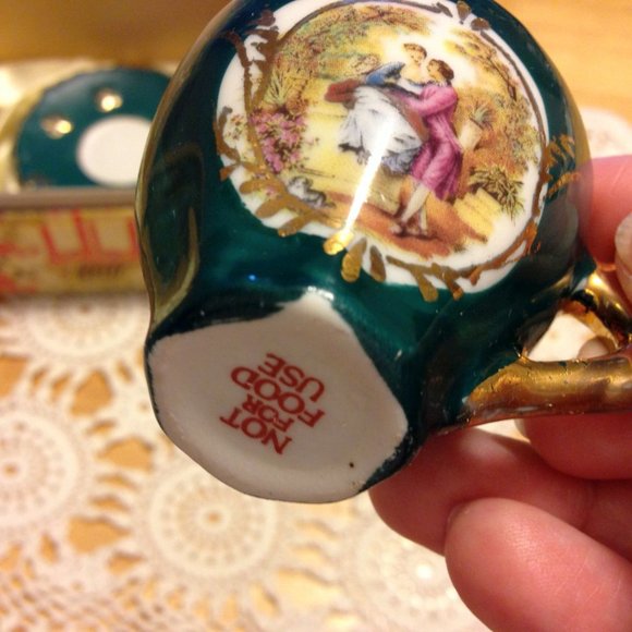 Genuine porcelain cup and saucer, My Treasure from Kingsbridge International - Picture 11 of 16